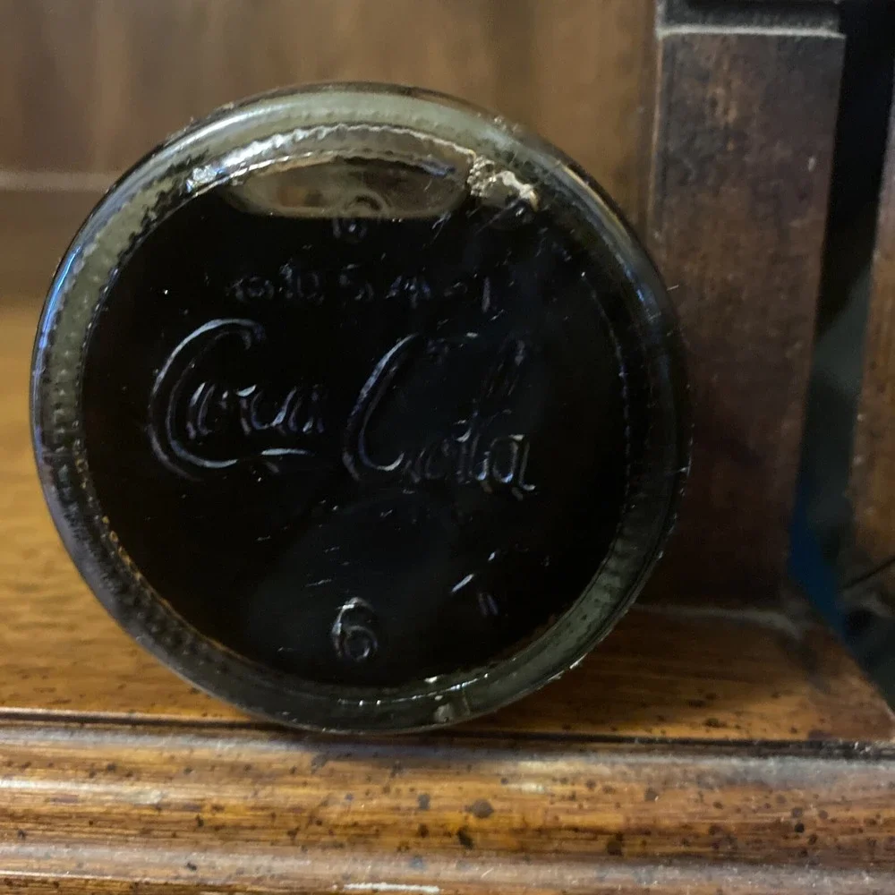 Coca Cola 75th Anniversary Commemorative 10 oz Coke Bottle Beckley 1902- 1977